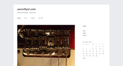 Desktop Screenshot of aaronflynt.com